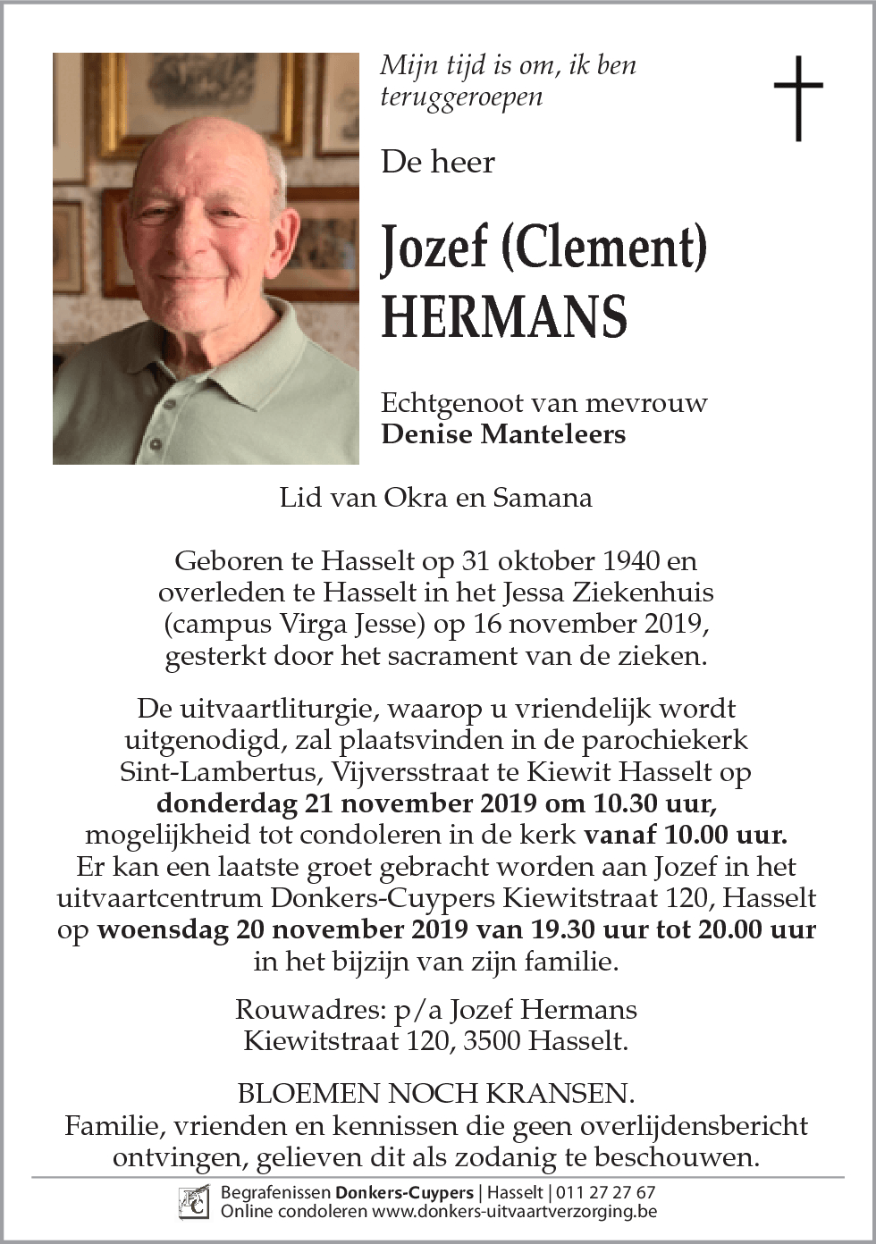 Jozef (Clement) Hermans