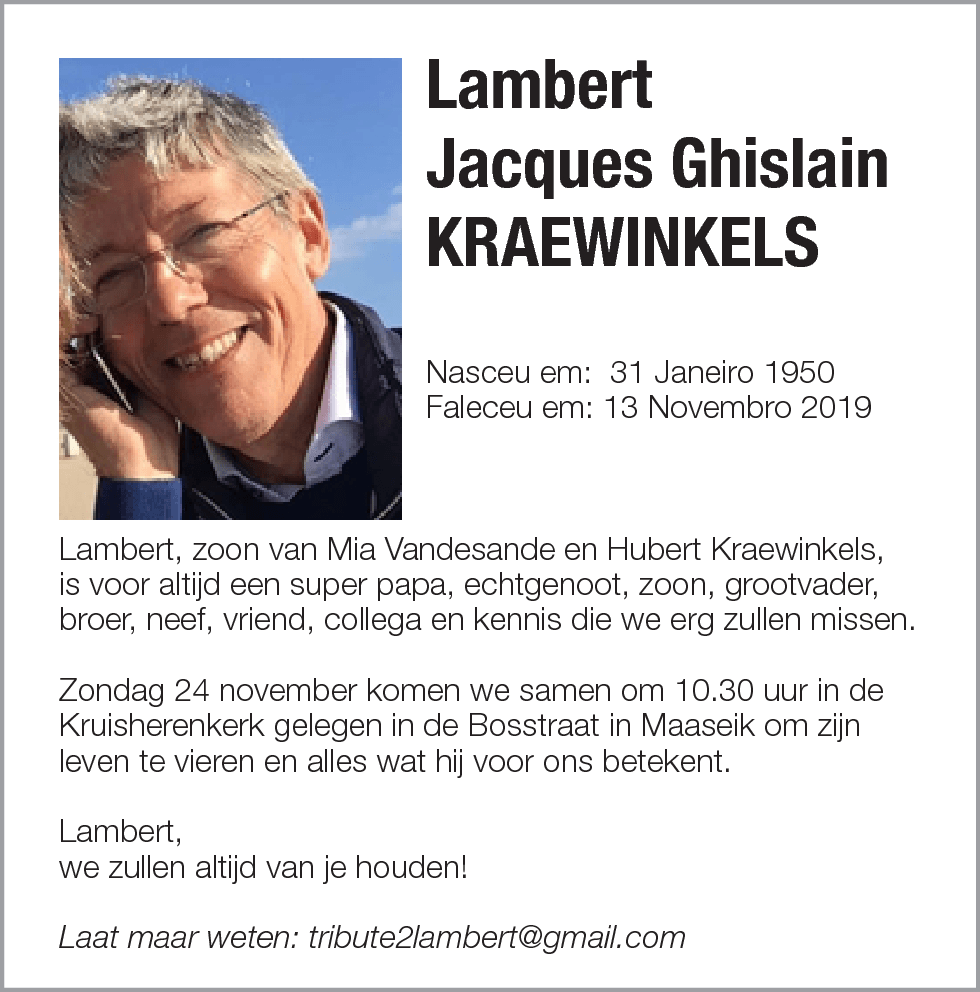 Lambert Jacques Ghislain Kraewinkels