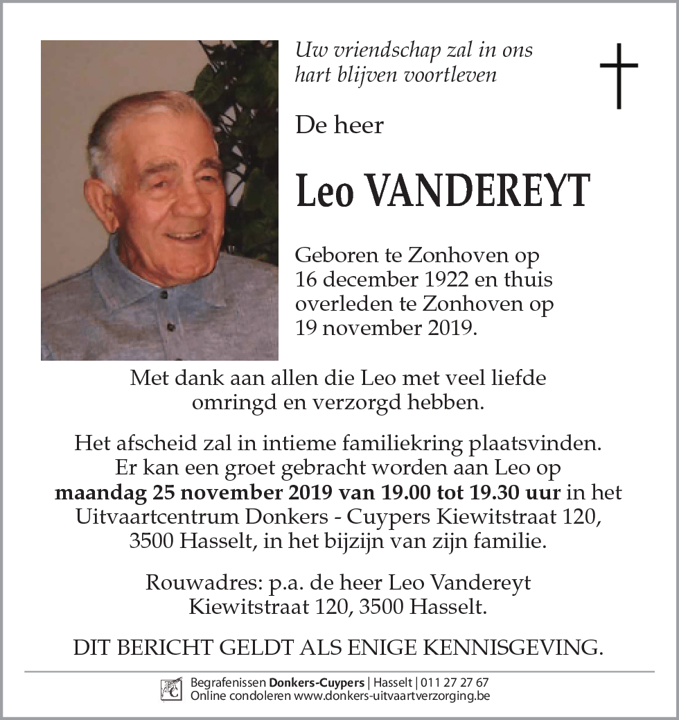 Leo Vandereyt