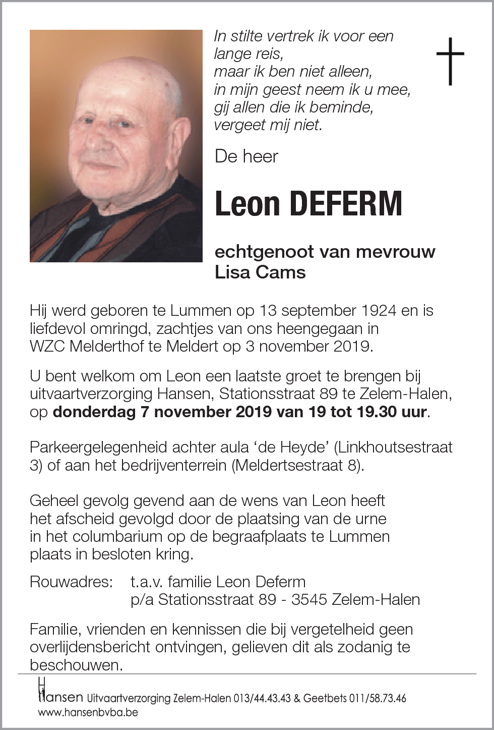 Leon DEFERM