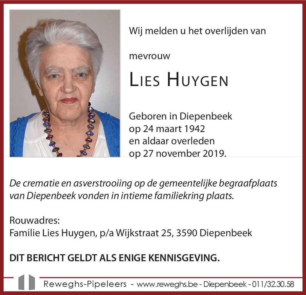 Lies Huygen
