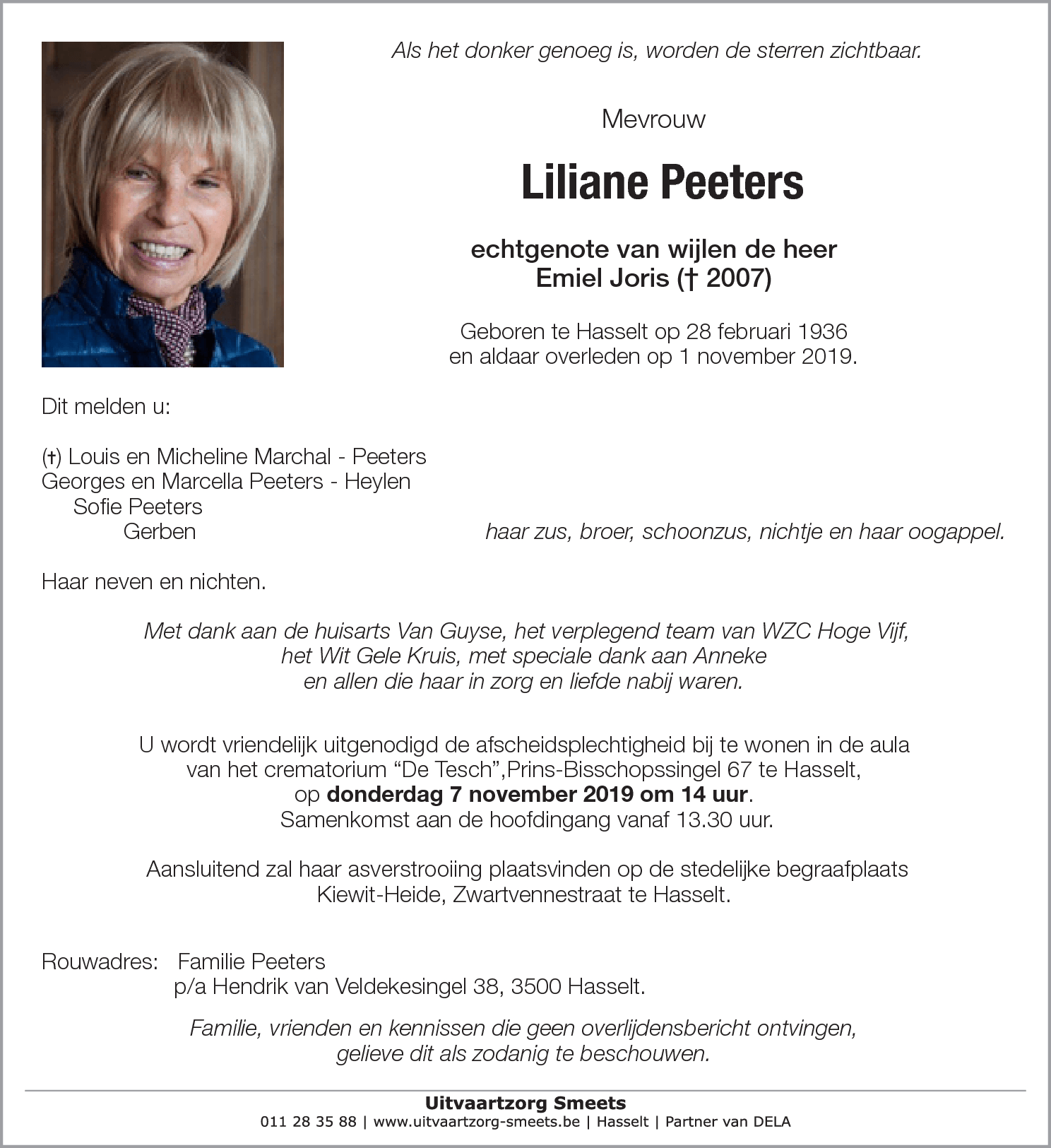 Liliane Peeters