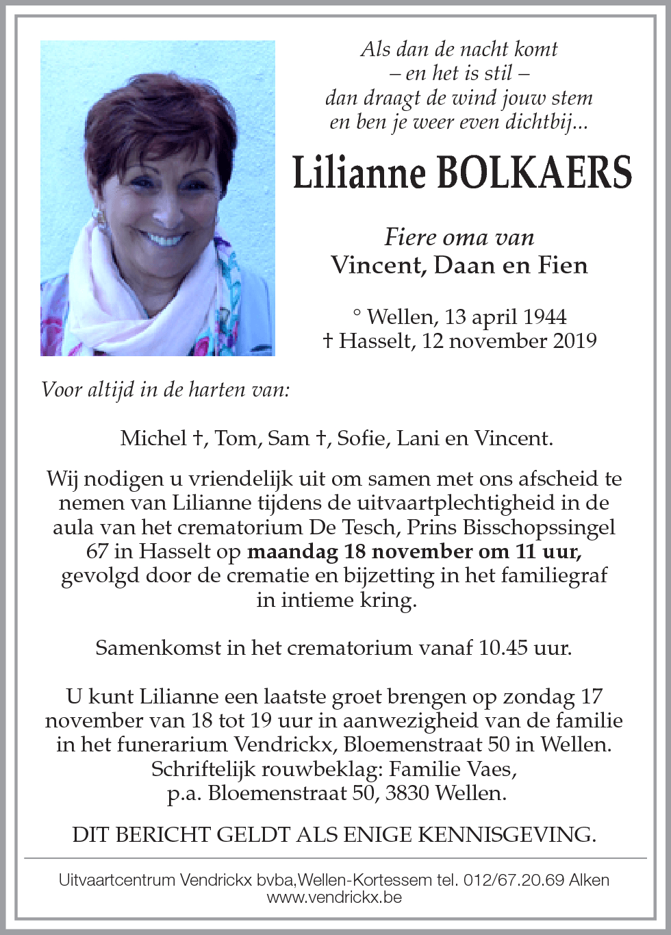 Lilianne Bolkaers