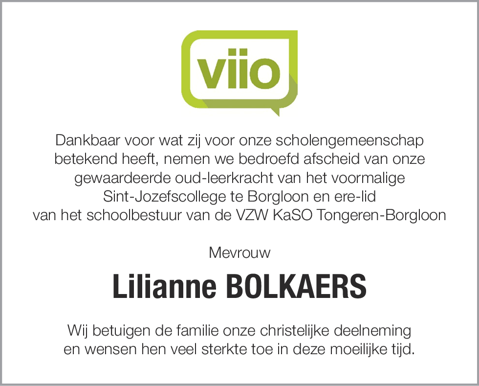 Lilianne Bolkaers