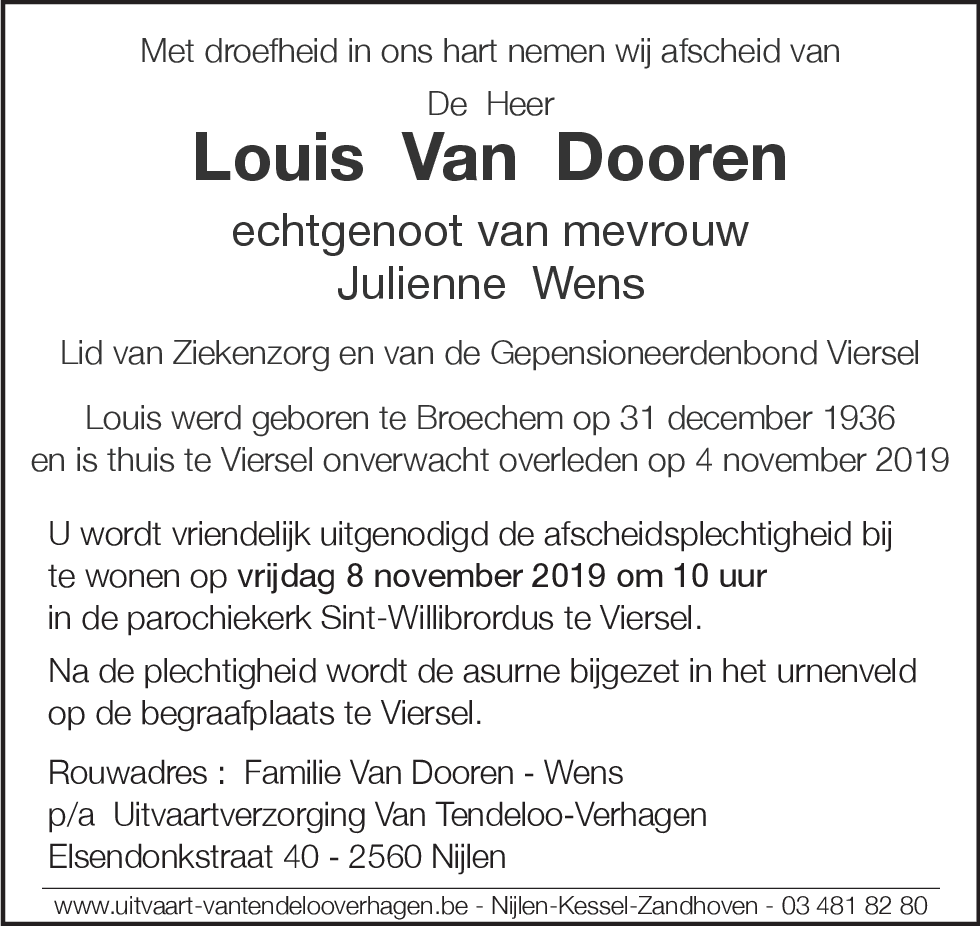 Louis Van Dooren