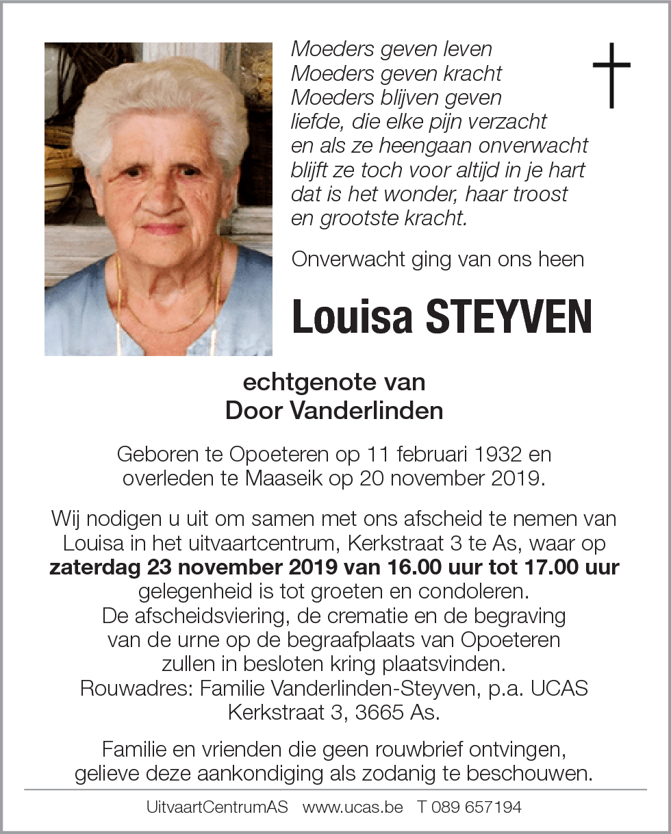 Louisa Steyven