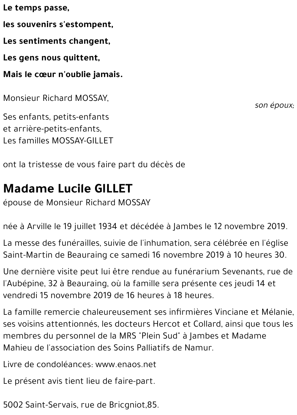 Lucile GILLET