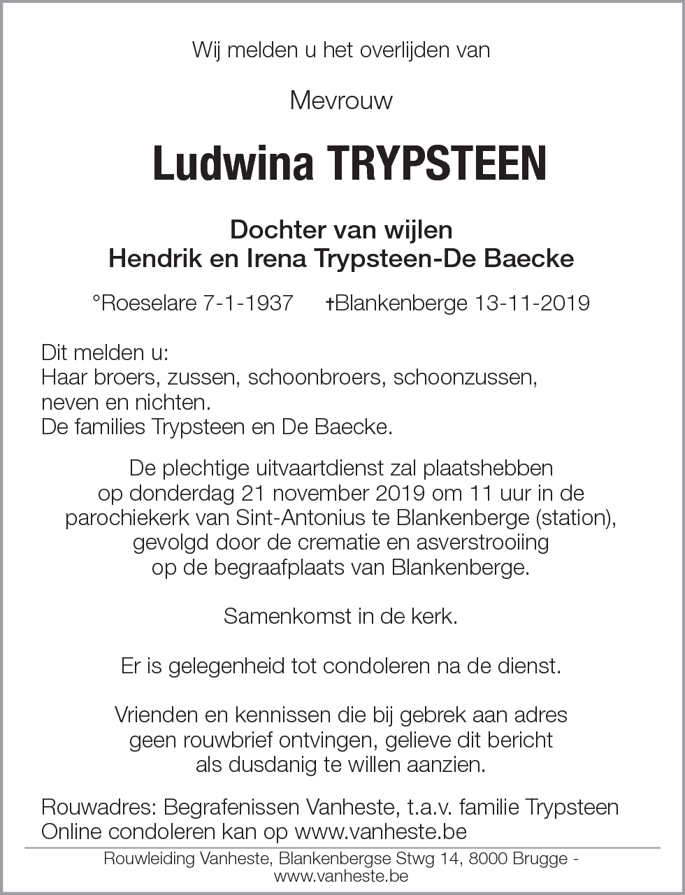 Ludwina Trypsteen