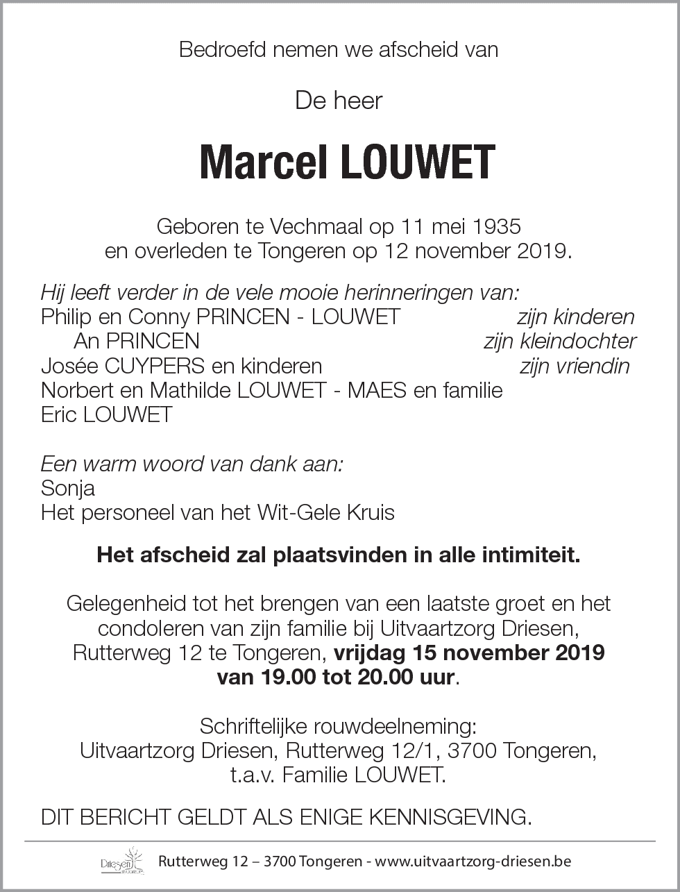 Marcel Louwet