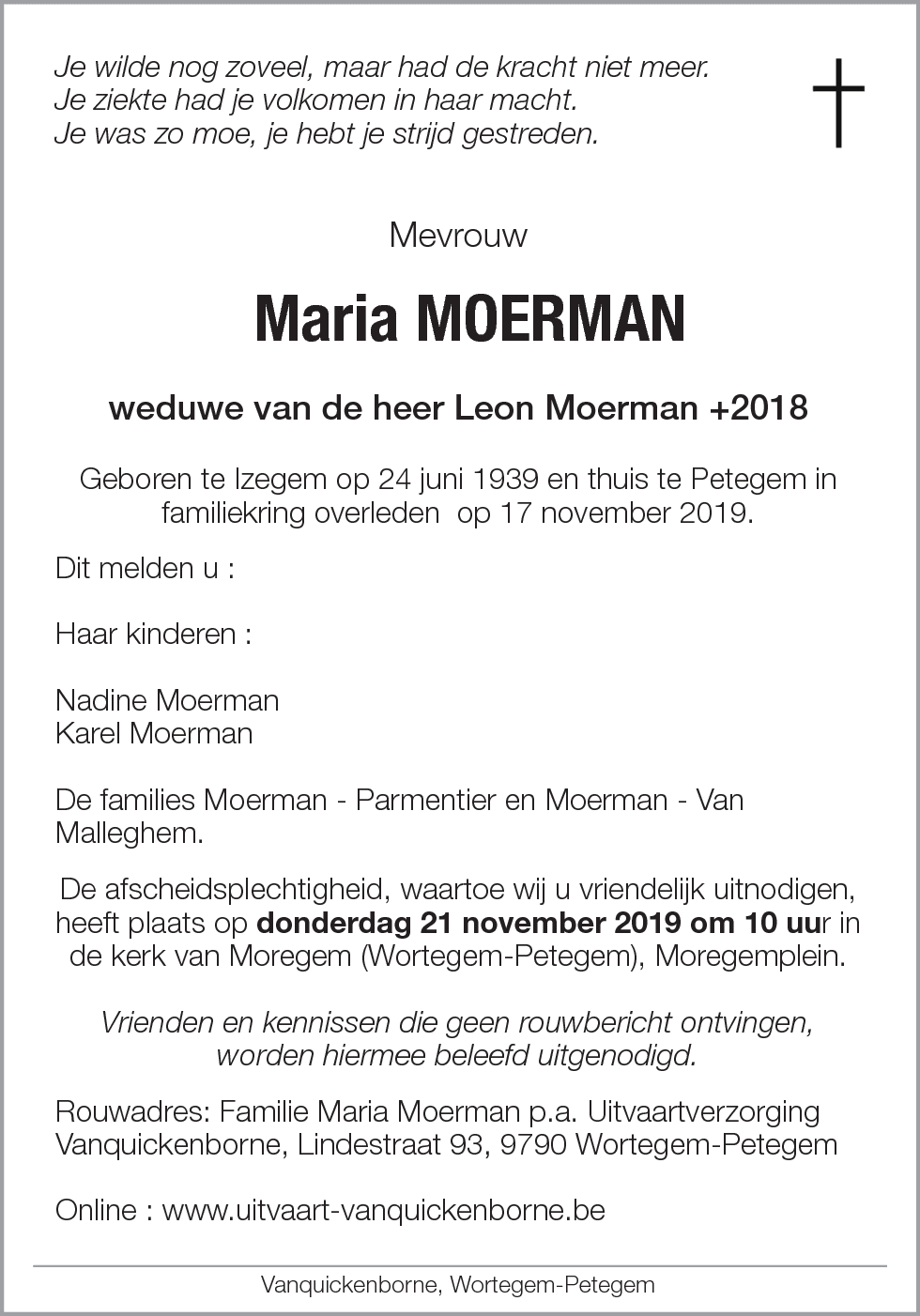 Maria Moerman