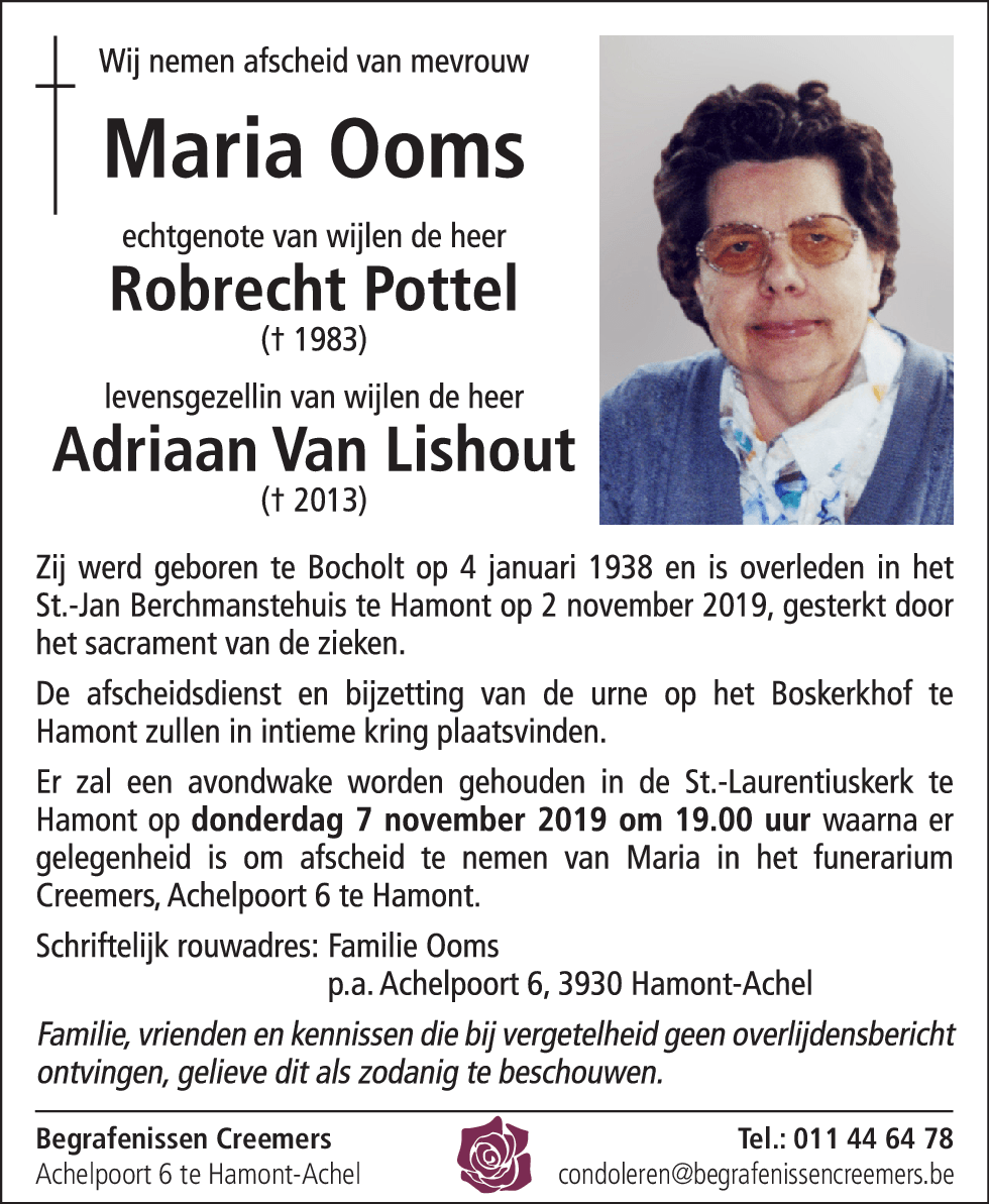 Maria Ooms