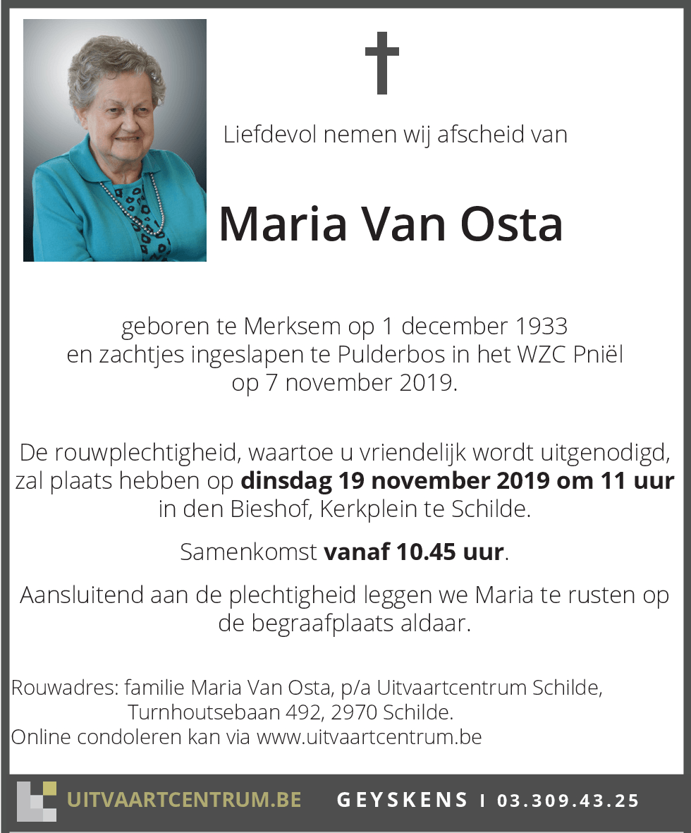 Maria Van Osta