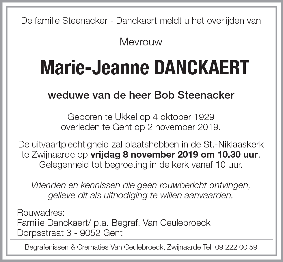 Marie-Jeanne Danckaert