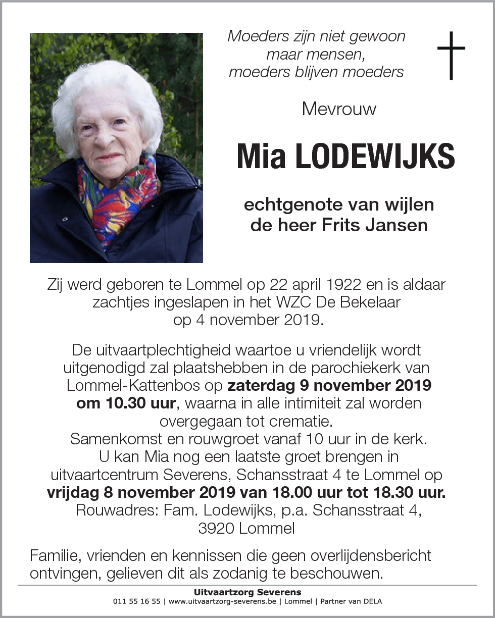 Mia Lodewijks