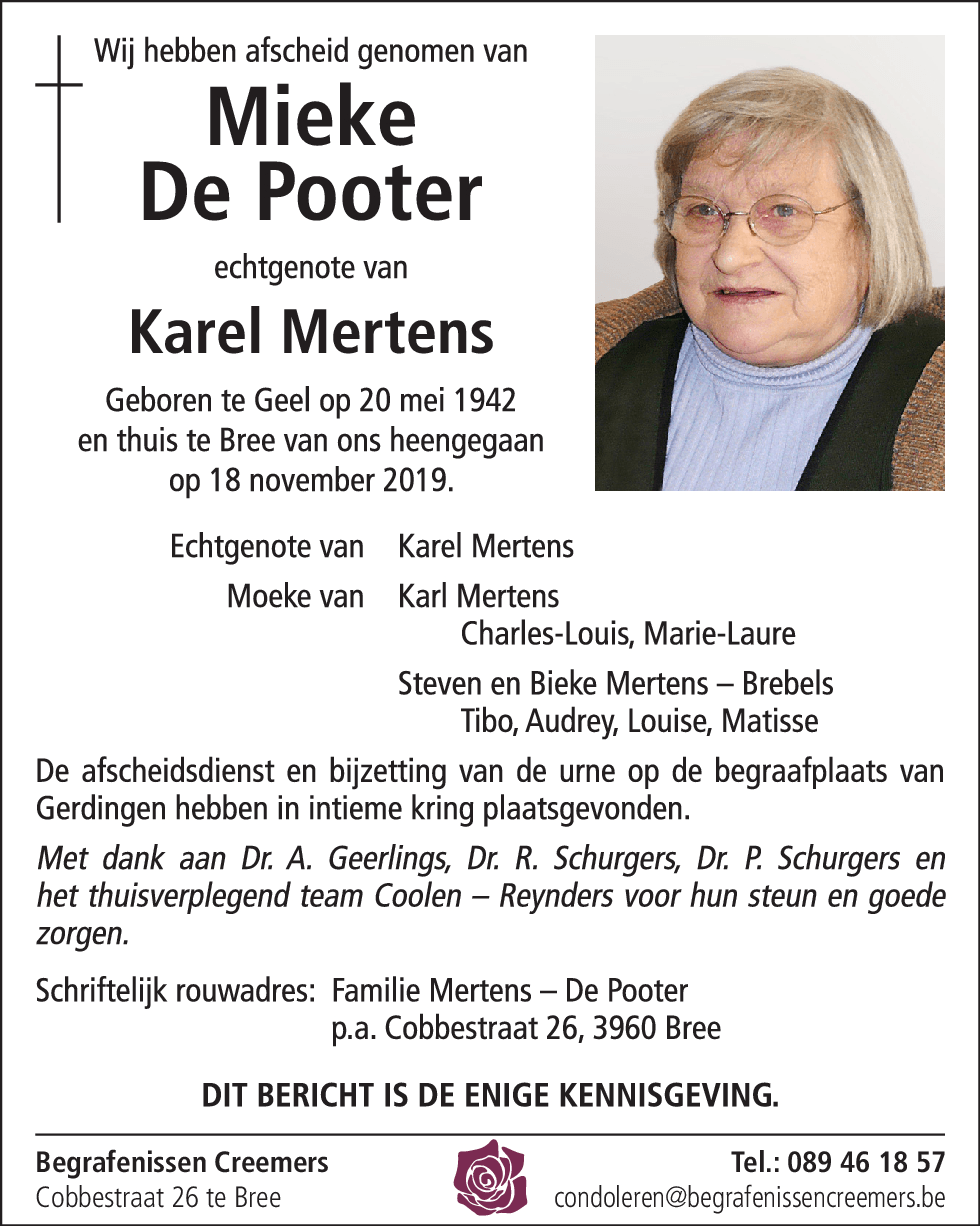 Mieke De Pooter