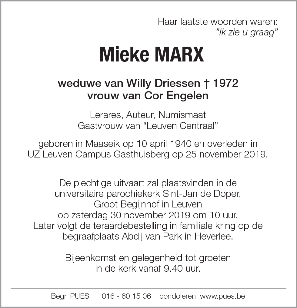 Mieke Marx