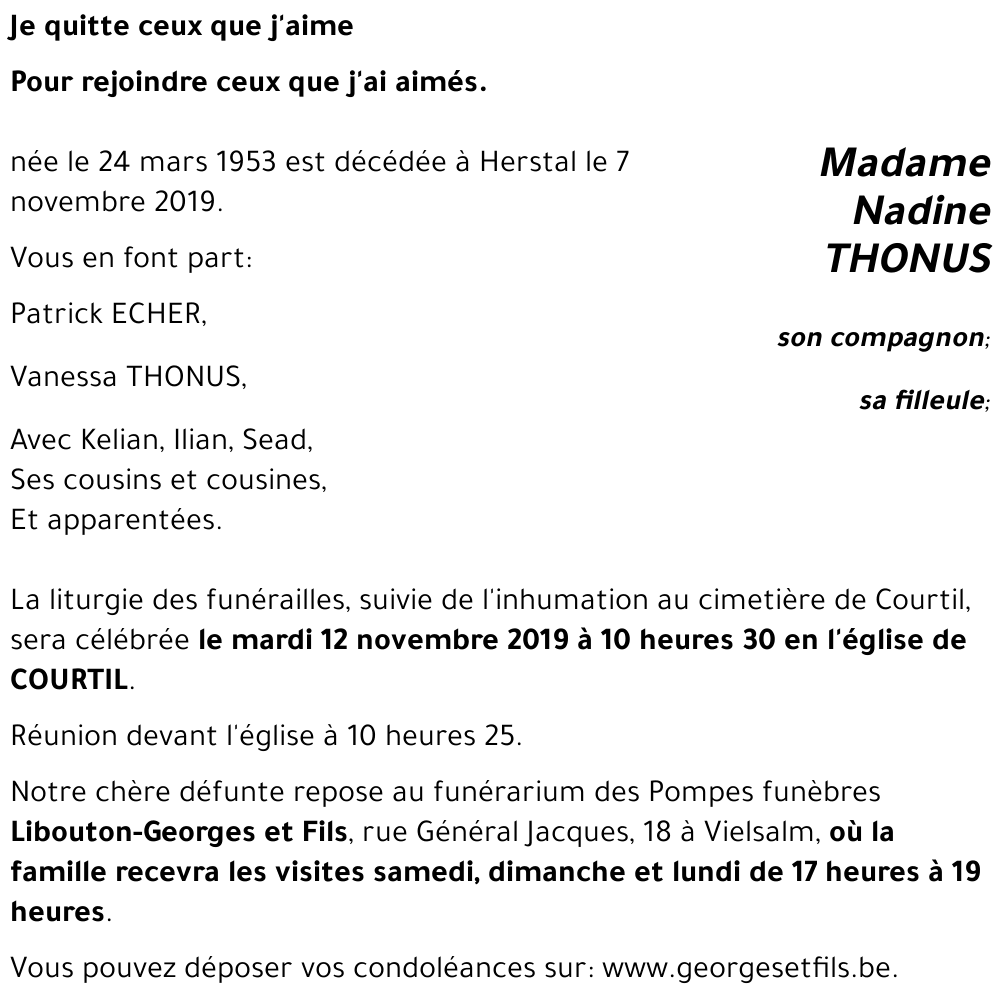 Nadine THONUS