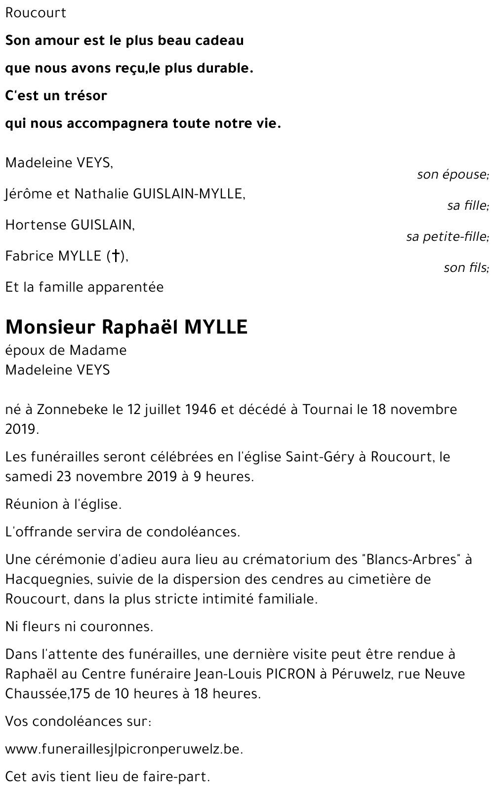 Raphaël MYLLE