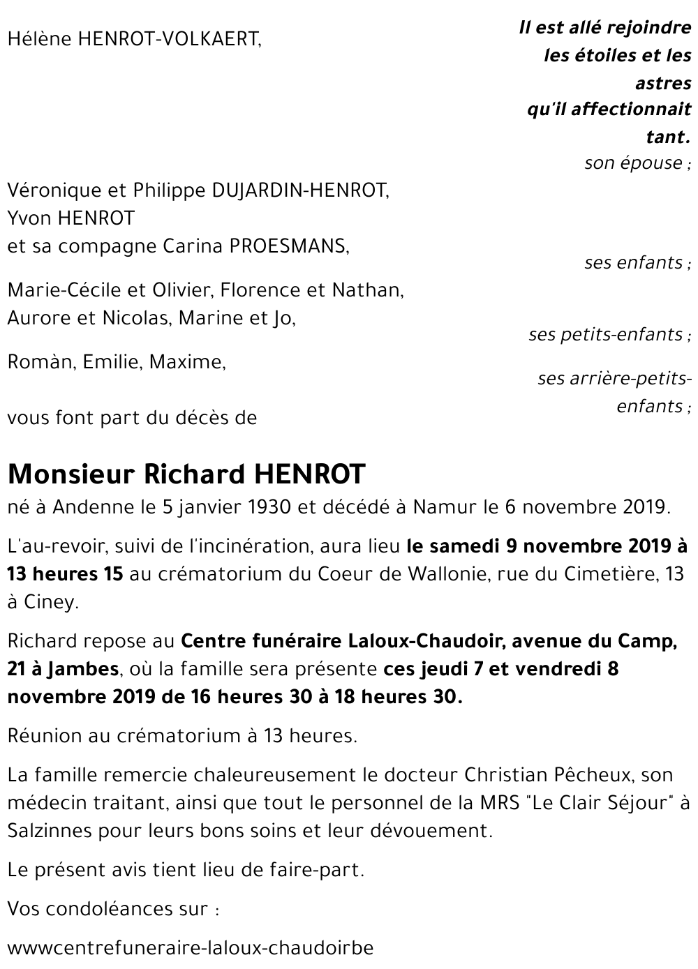 Richard HENROT