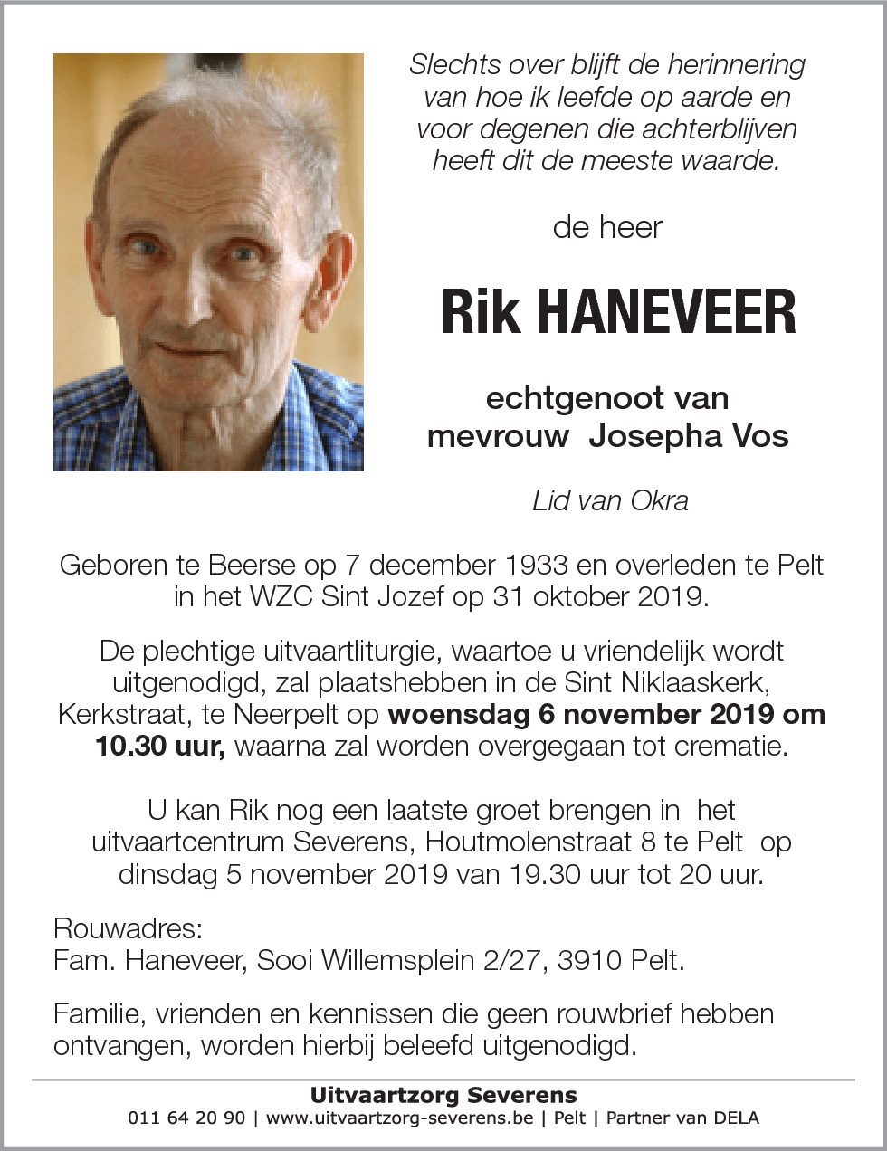 Rik Haneveer