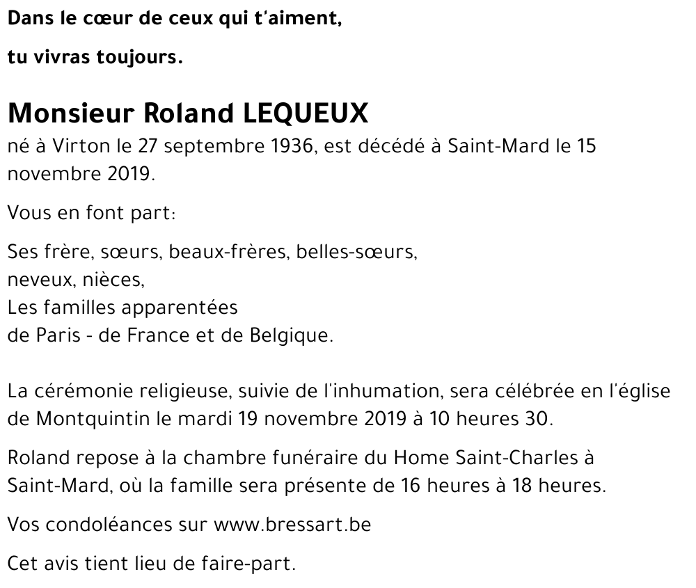 Roland LEQUEUX 