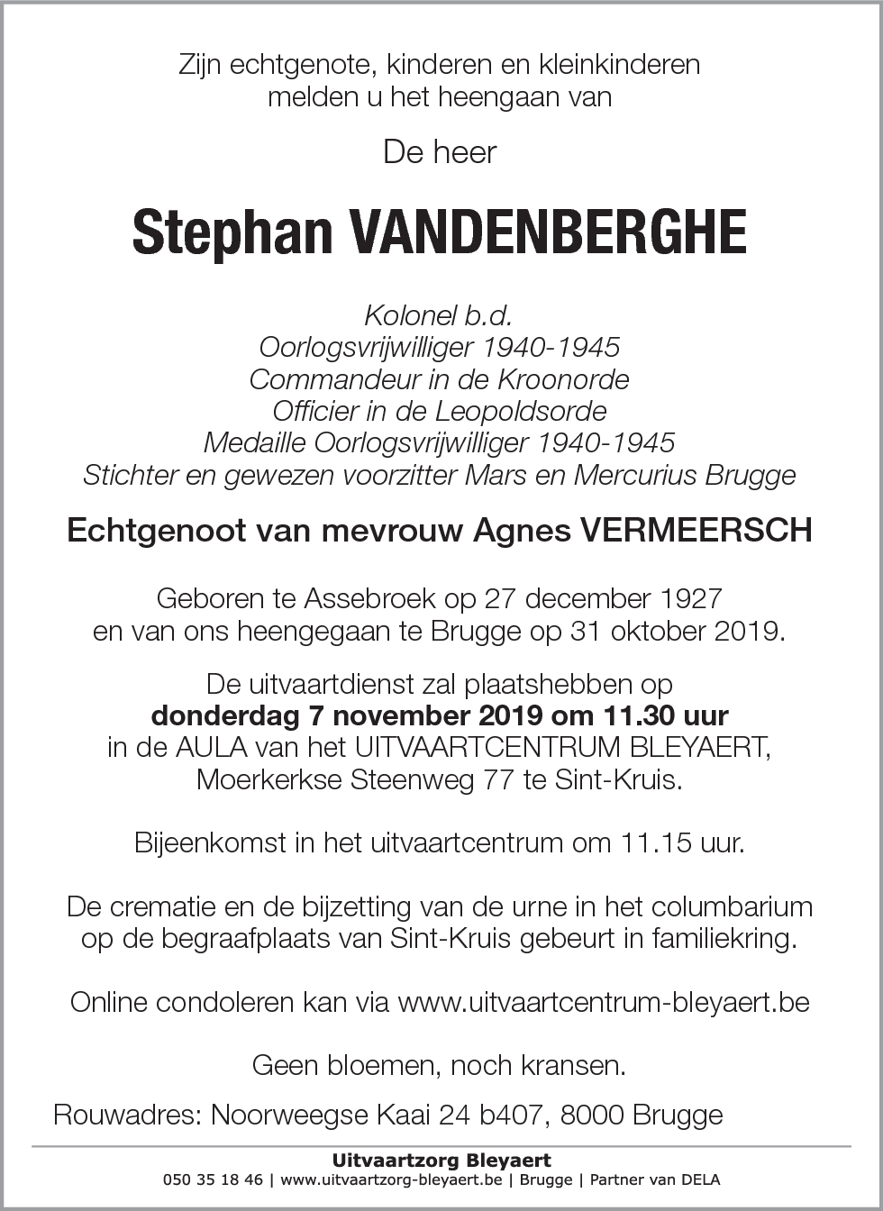 Stephan Vandenberghe