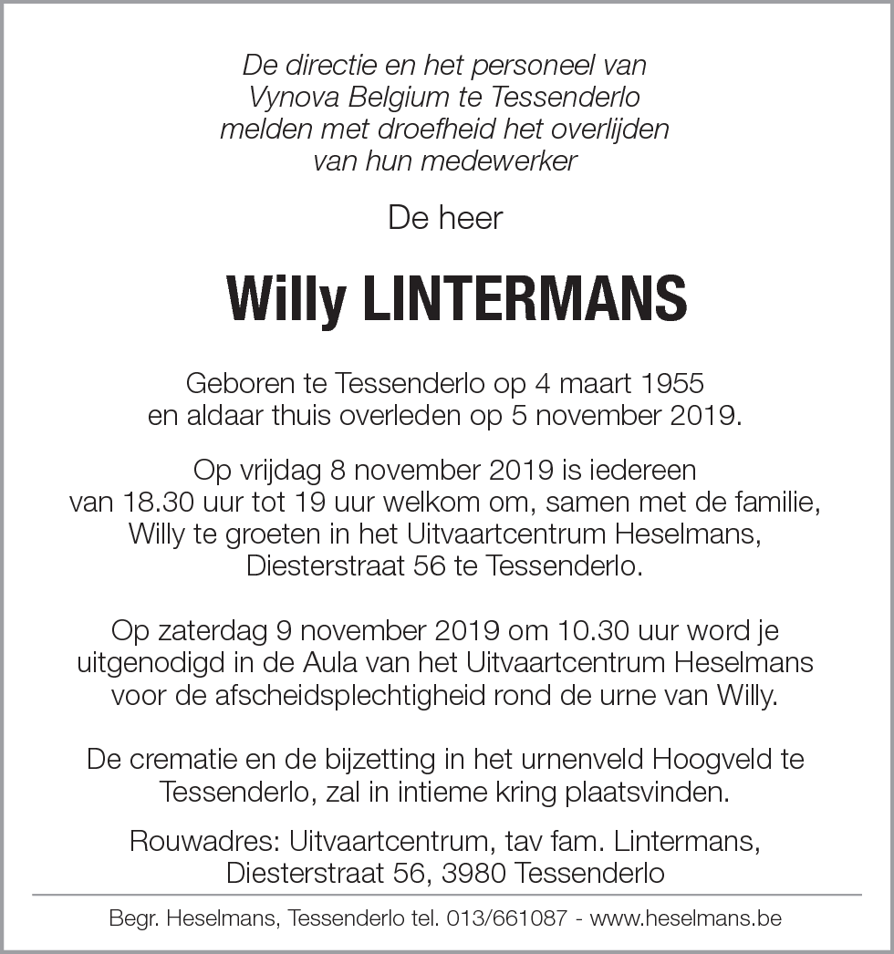 Willy Lintermans