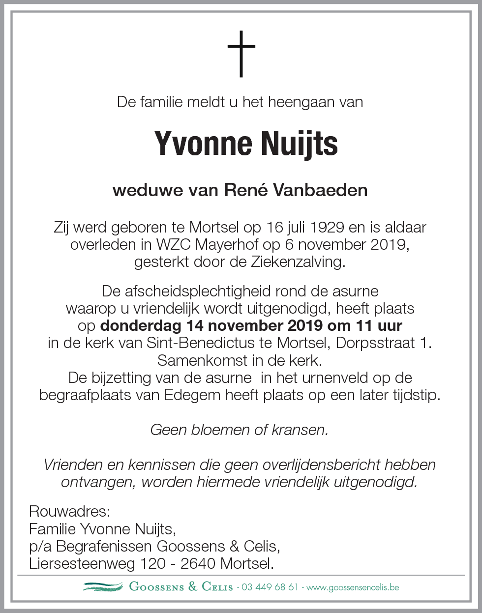 Yvonne Nuijts