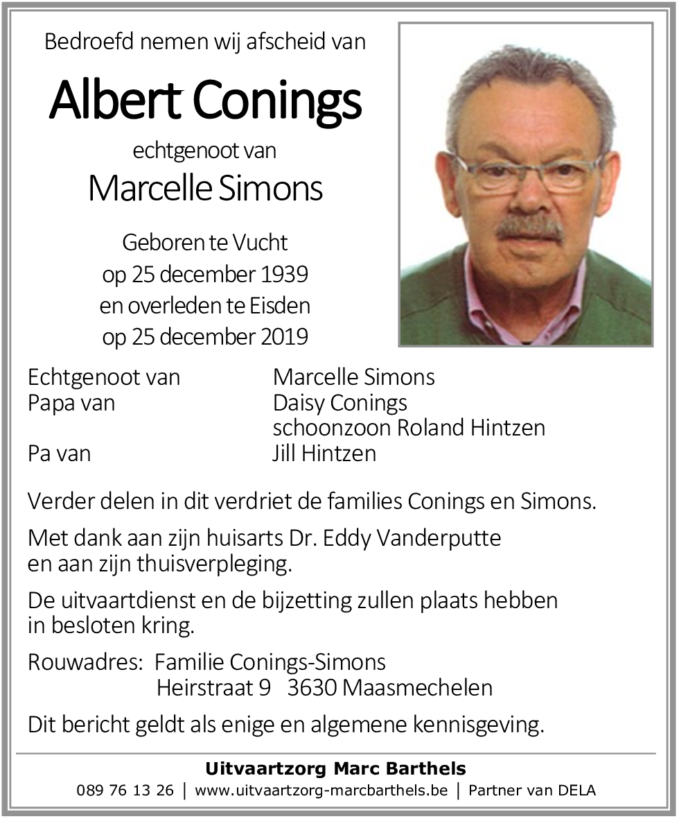 Albert Conings