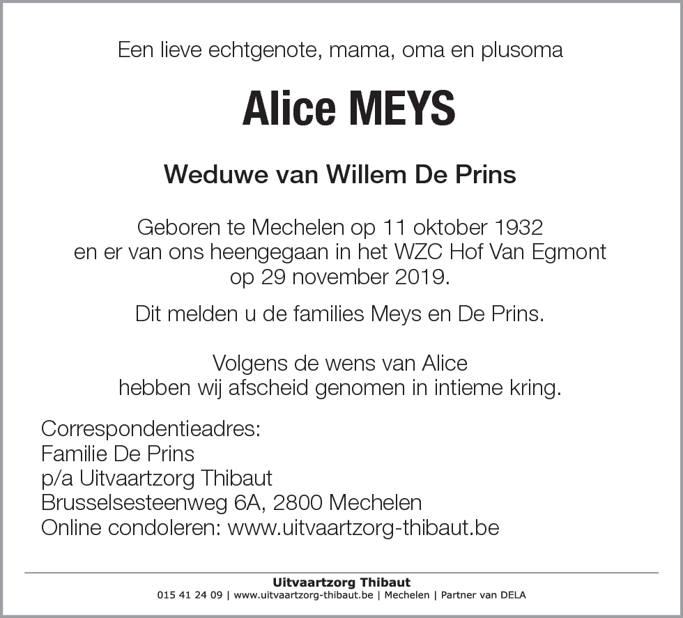 Alice Meys