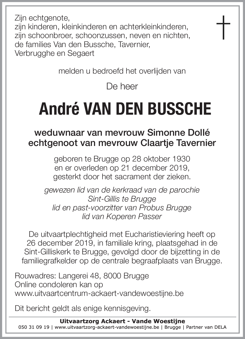 André Van den Bussche