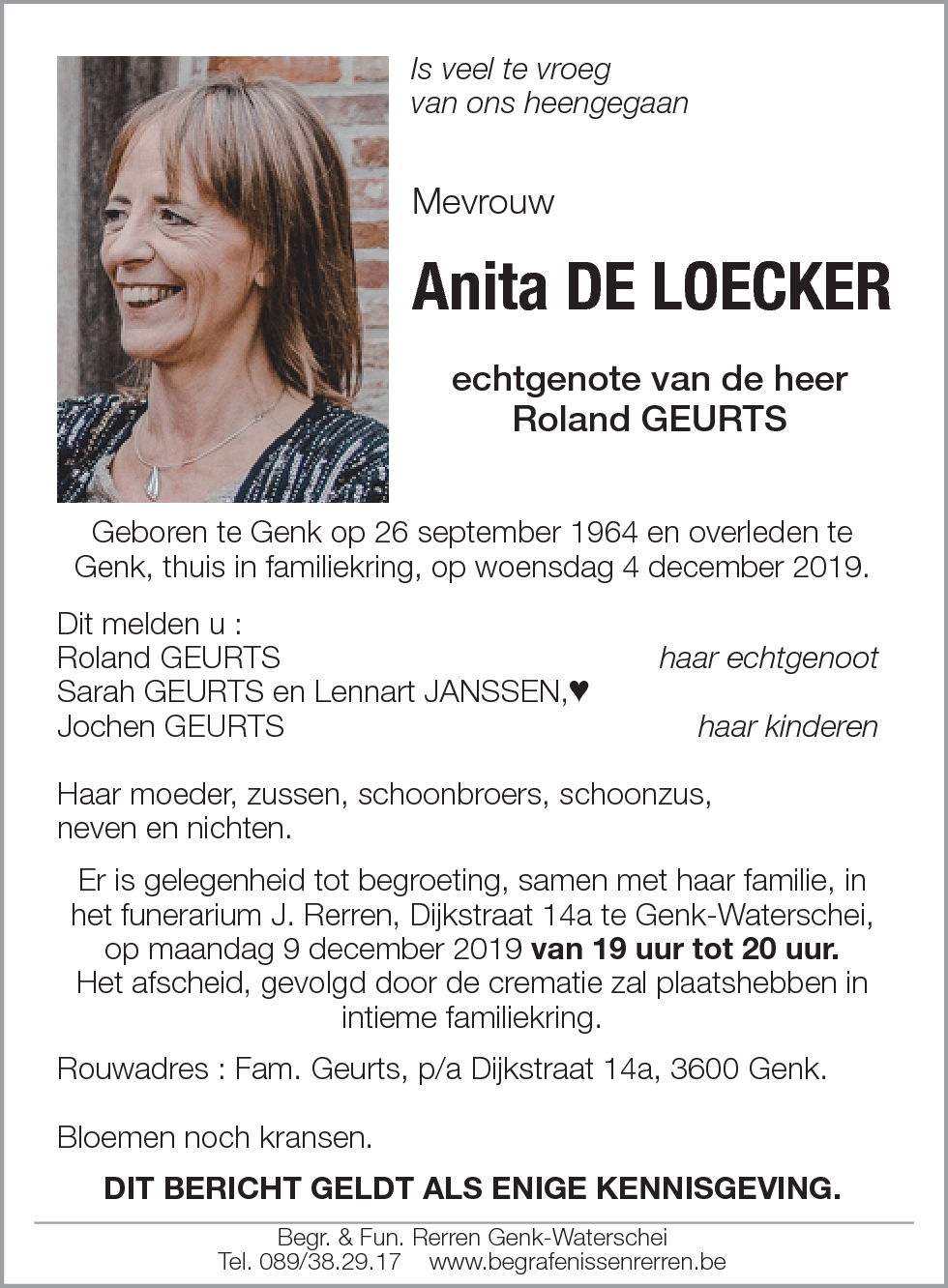 Anita DE LOECKER