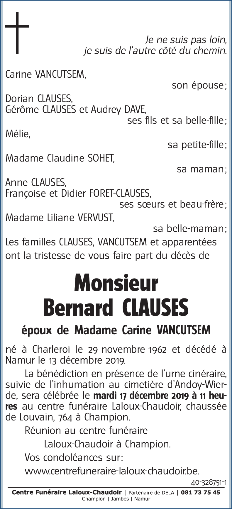 Bernard CLAUSES