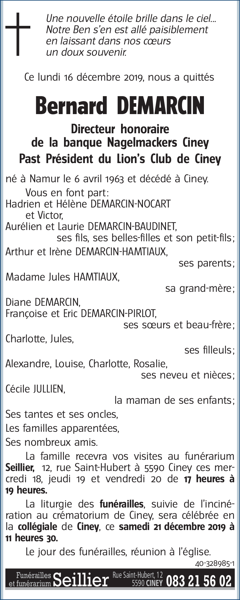 Bernard DEMARCIN
