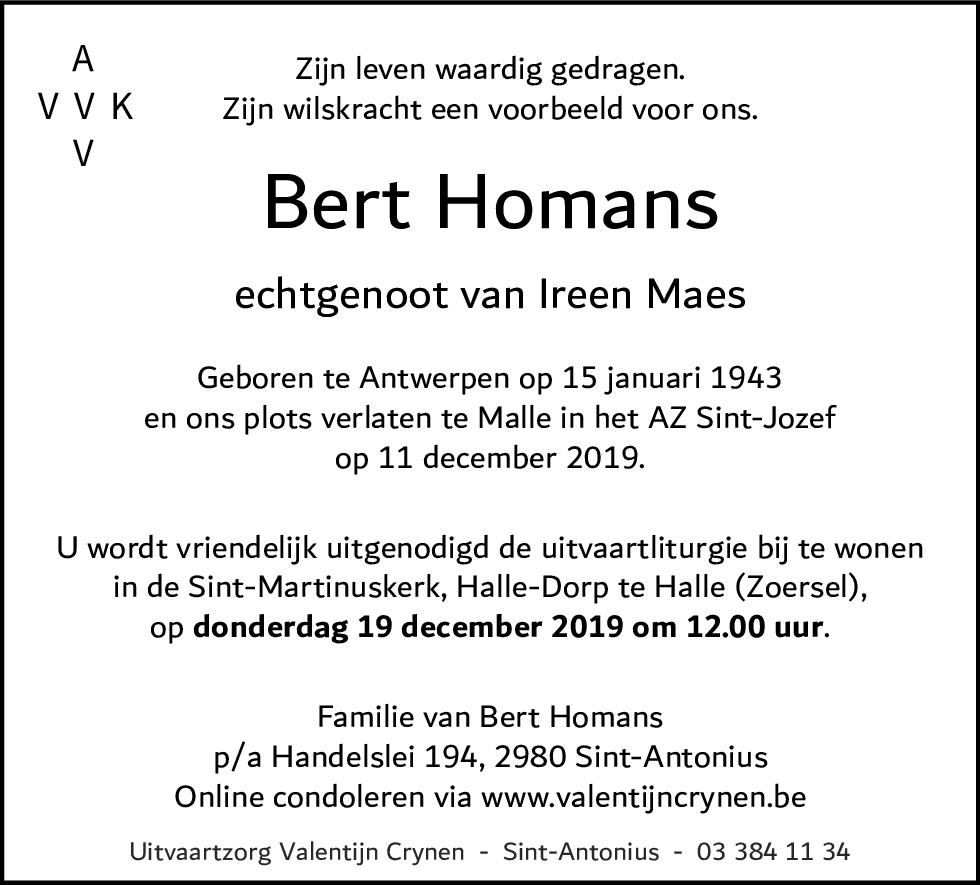 Bert Homans
