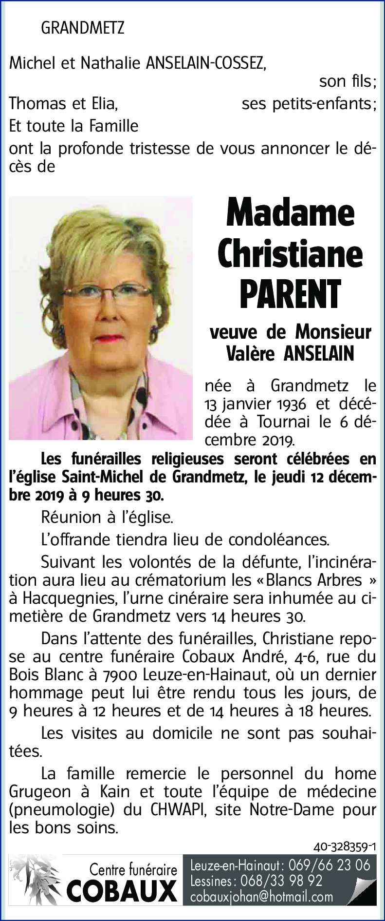 Christiane Parent