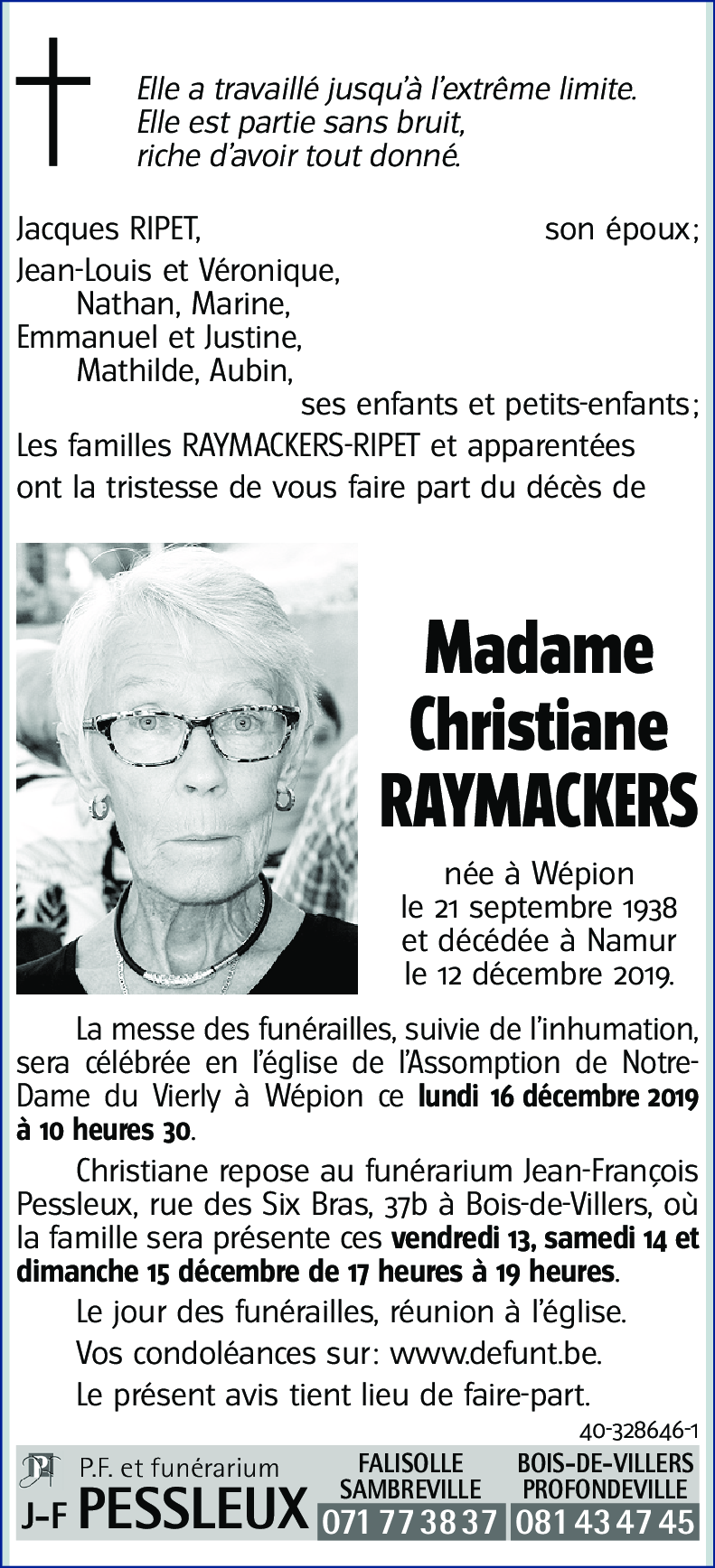 Christiane Raymackers
