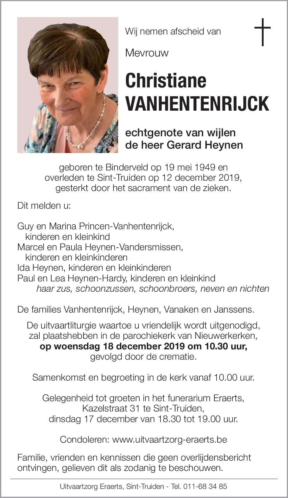 Christiane Vanhentenrijck