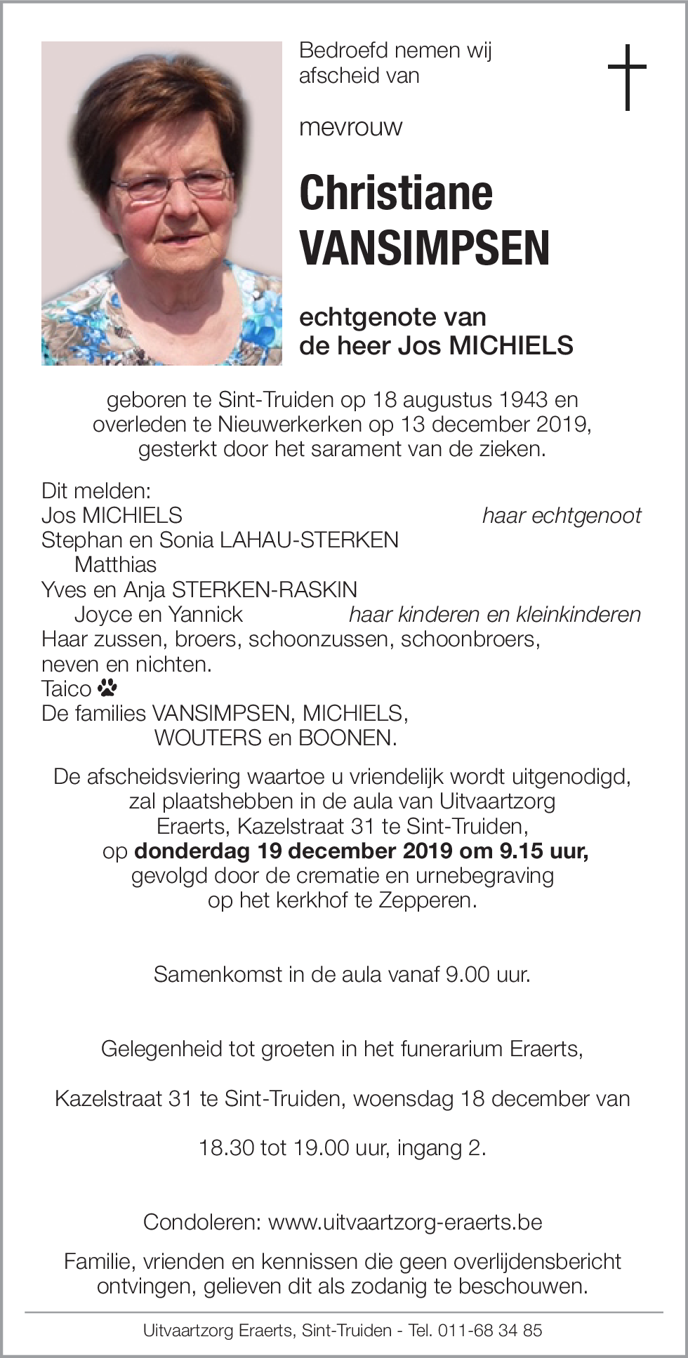 Christiane Vansimpsen