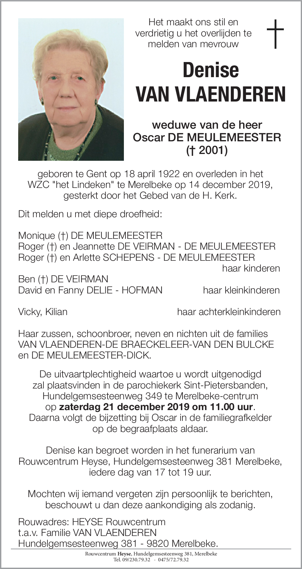 DENISE VAN VLAANDEREN