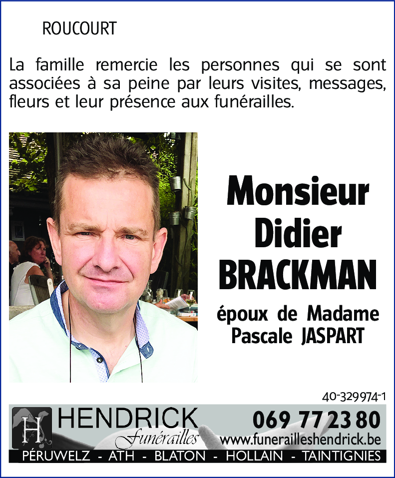 Didier BRACKMAN