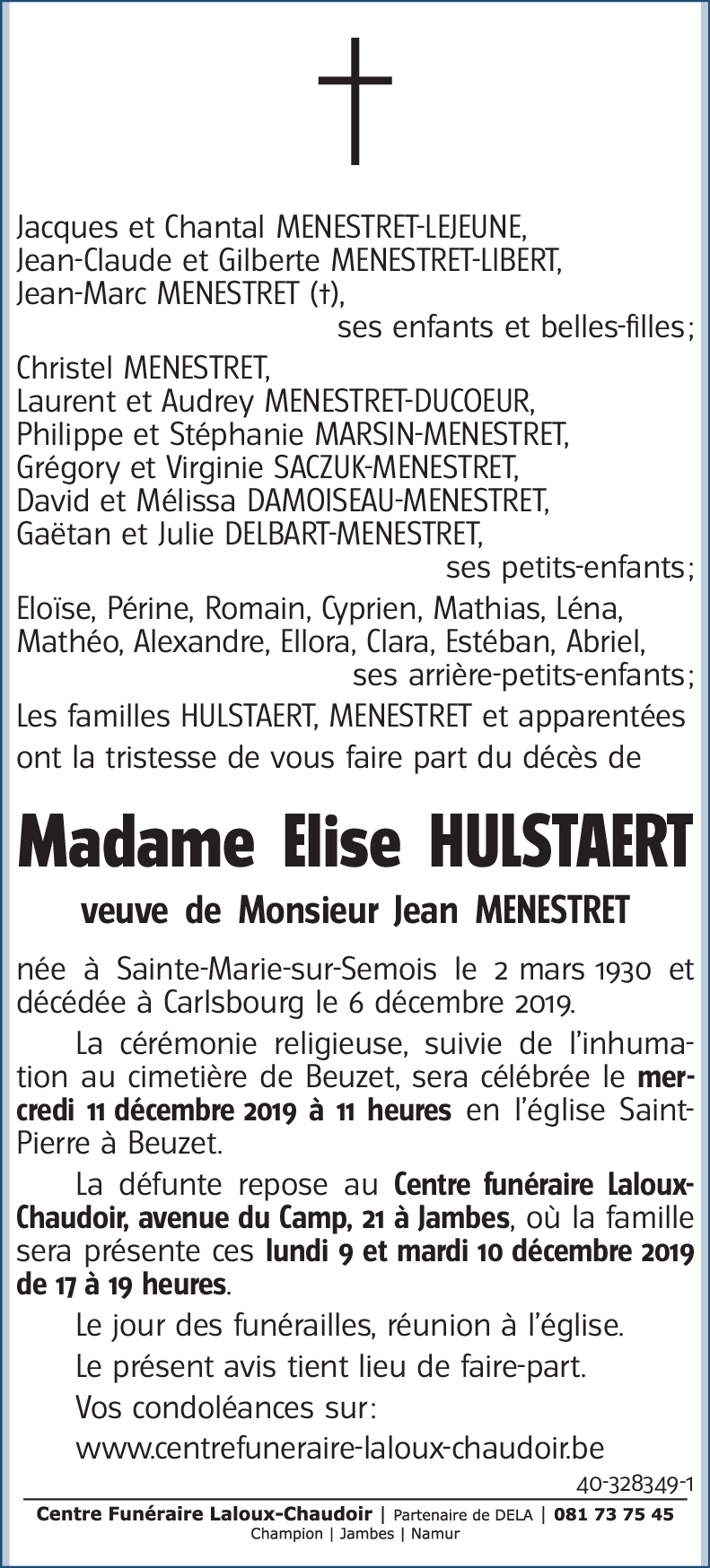 Elise HULSTAERT