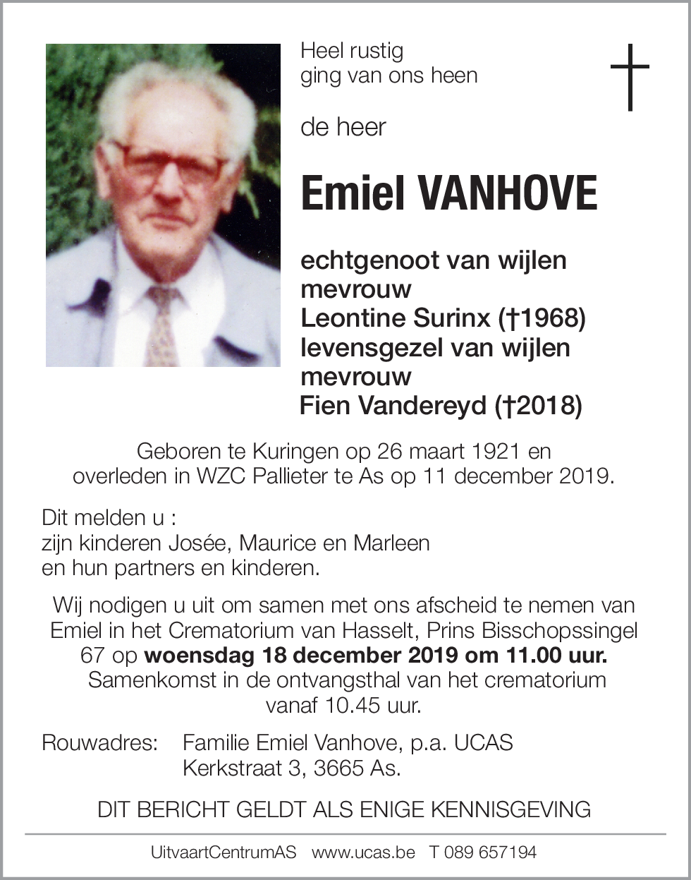 Emiel Vanhove