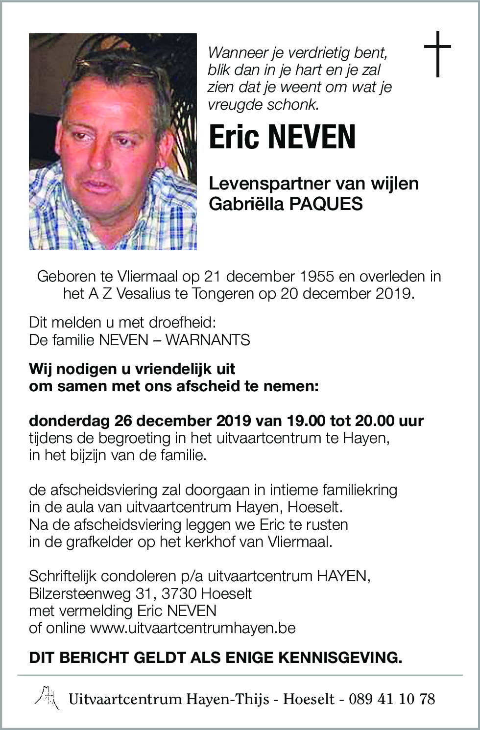 Eric NEVEN