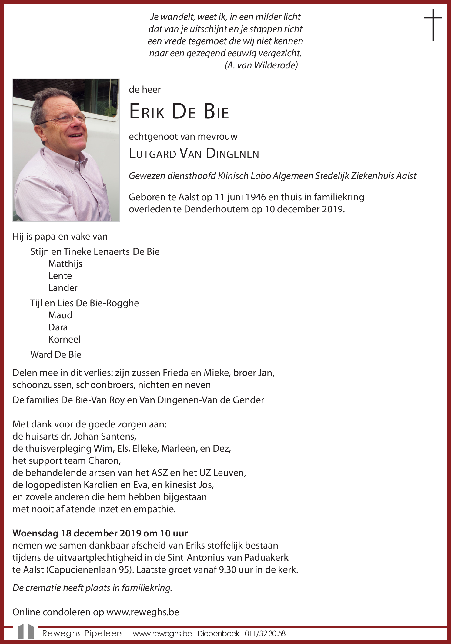 Erik De Bie