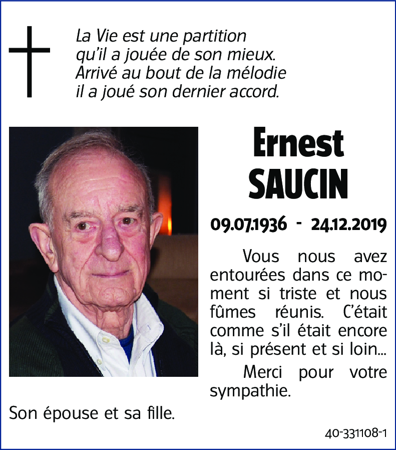 Ernest SAUCIN
