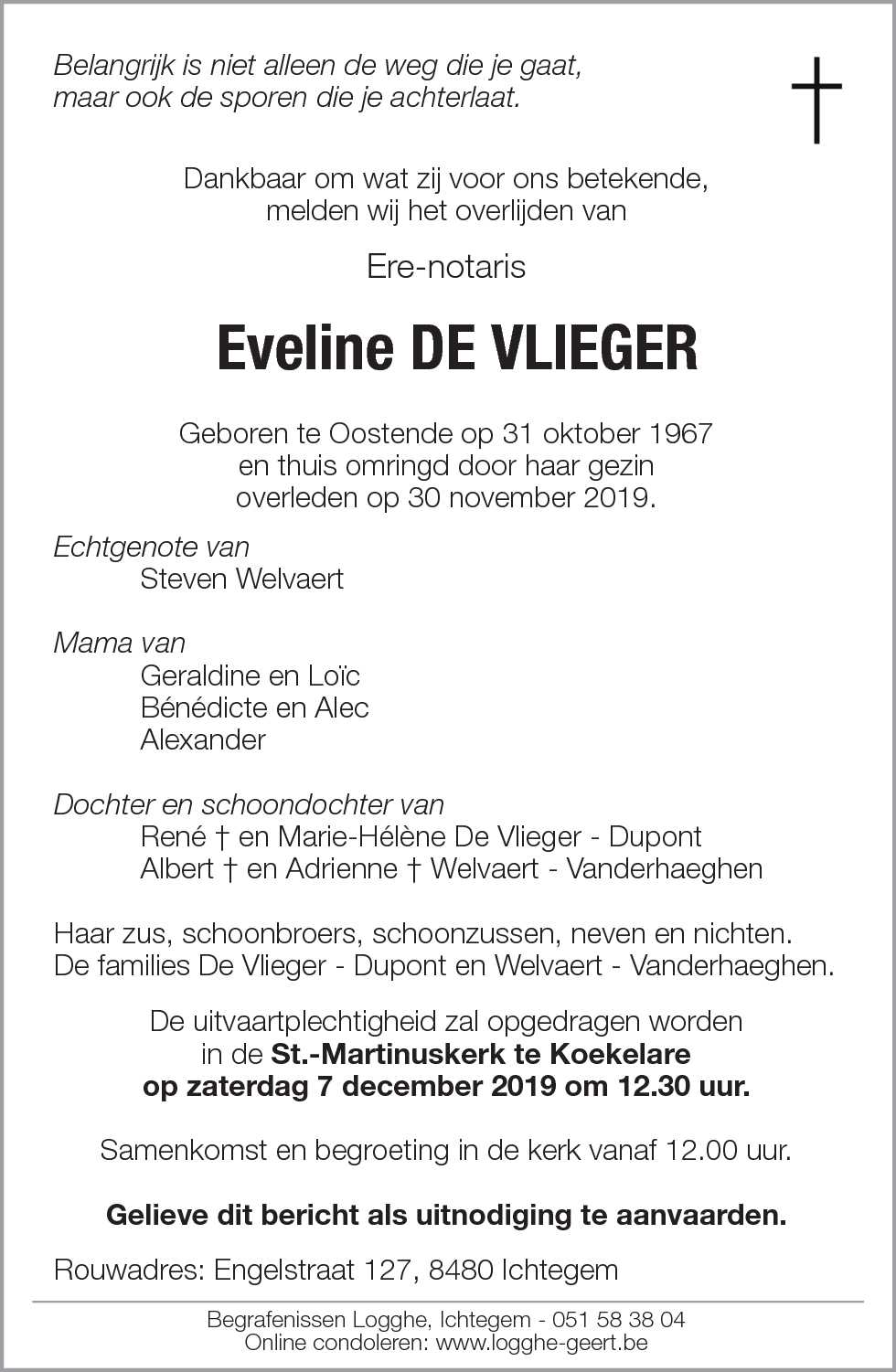 Eveline De Vlieger