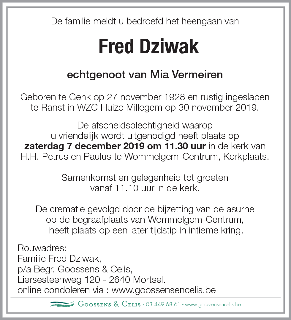 Fred Dziwak