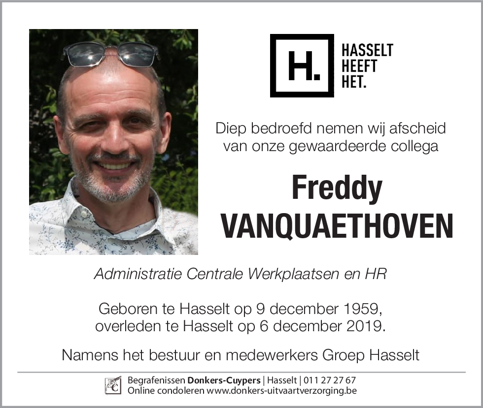 Freddy Vanquaethoven