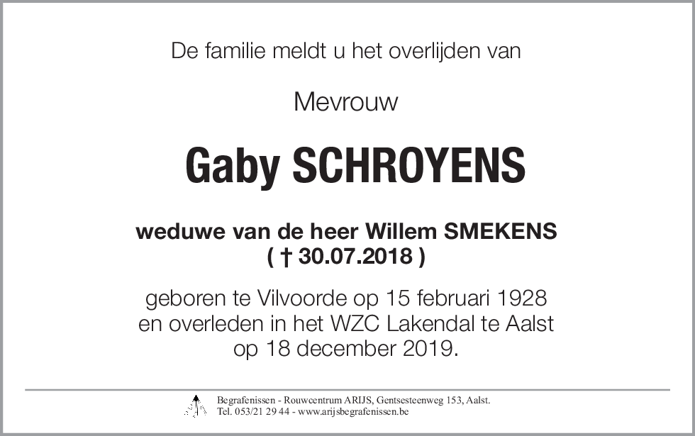 Gaby Schroyens